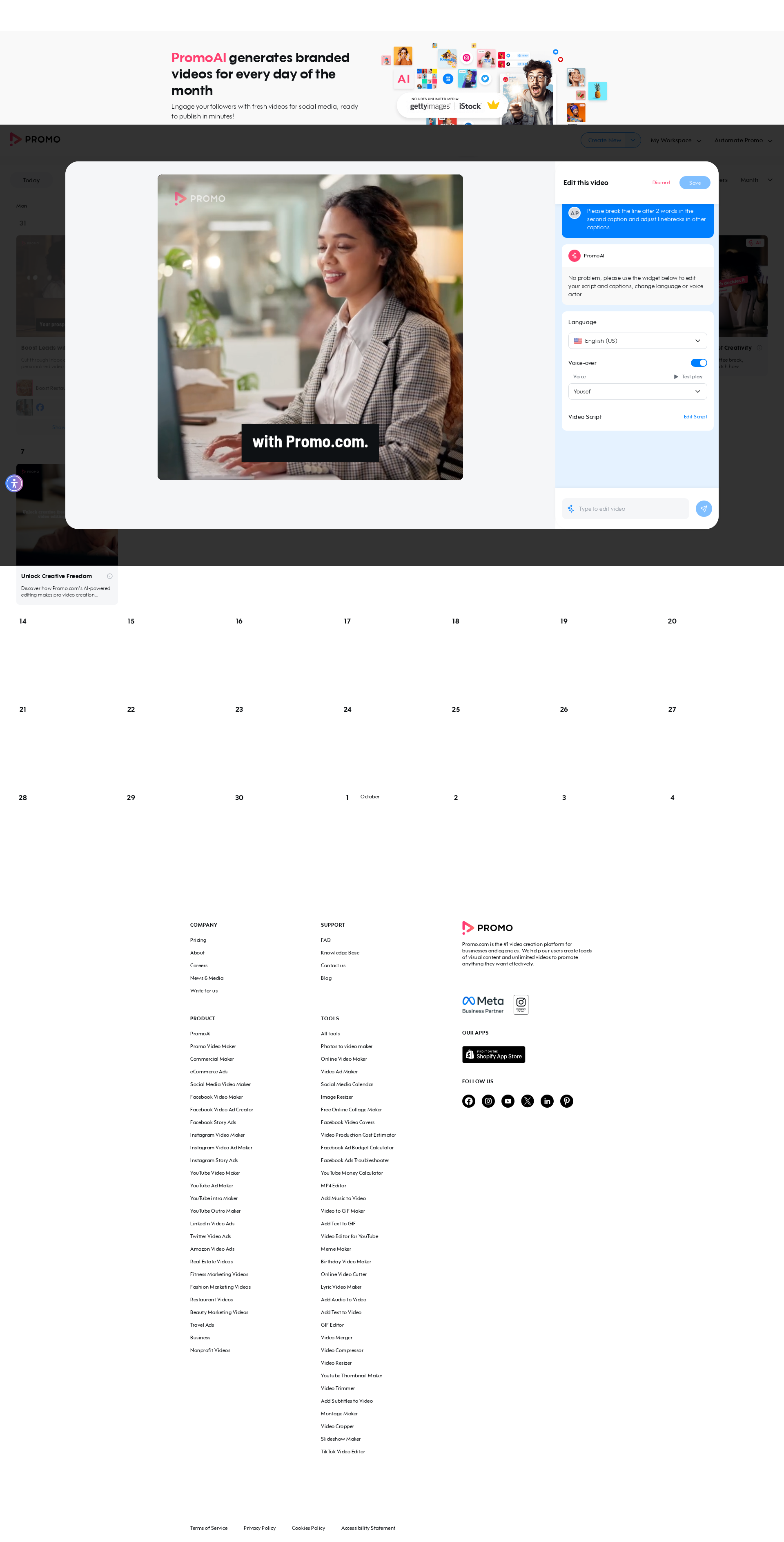 Test failure screenshot